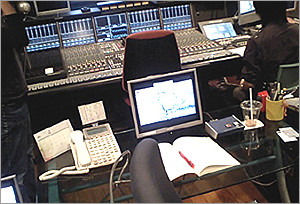 スタジオの風景